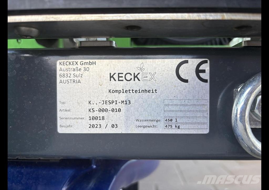  KECKEX JESPI-WEEDEX M13 Вакуумные уборочные машины