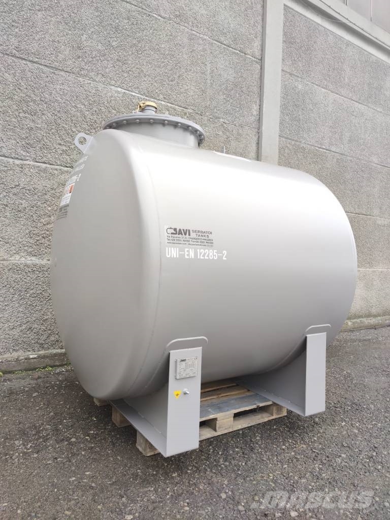 Savi Serbatoi UNI EN 12285-2 stoccaggio diesel doppia parete. Brandstof-en toegevoegde tanks