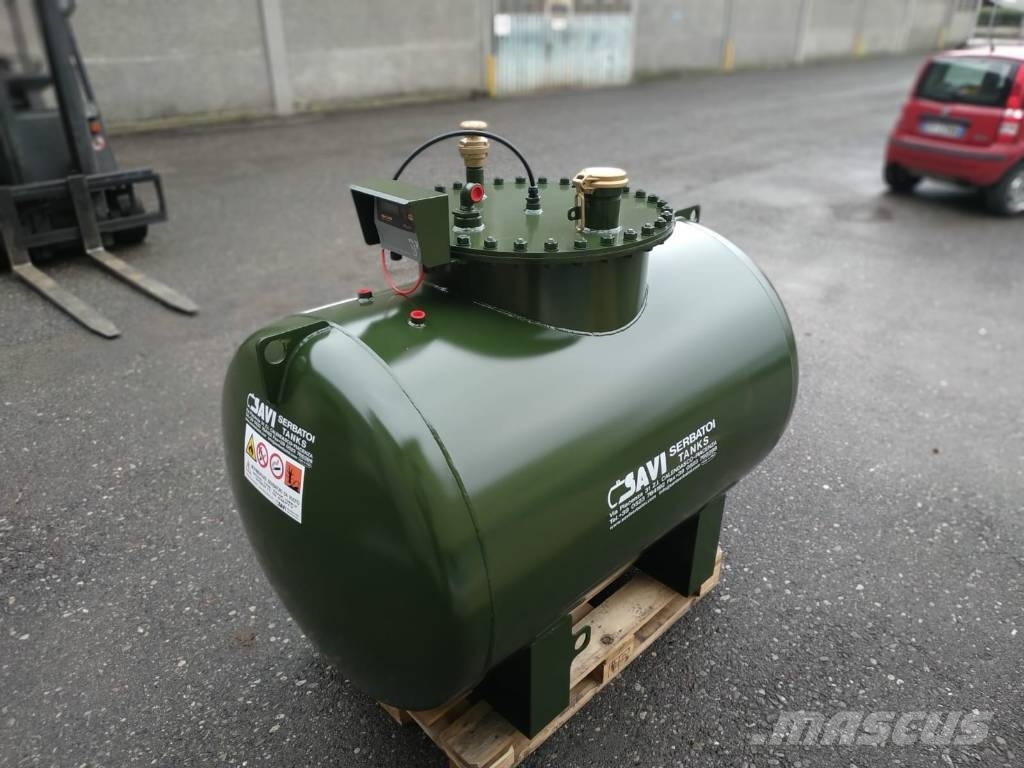 Savi Serbatoi UNI EN 12285-2 stoccaggio diesel doppia parete. Brandstof-en toegevoegde tanks