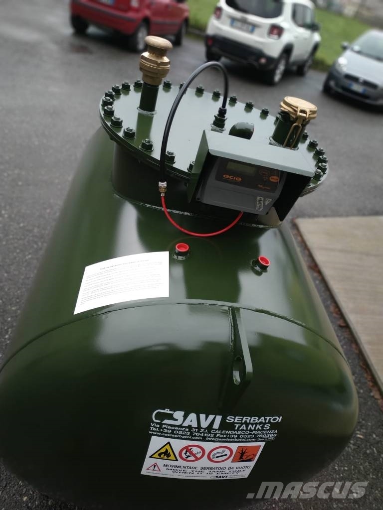 Savi Serbatoi UNI EN 12285-2 stoccaggio diesel doppia parete. Brandstof-en toegevoegde tanks
