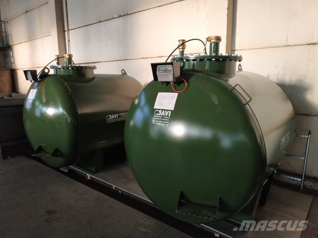 Savi Serbatoi UNI EN 12285-2 stoccaggio diesel doppia parete. Brandstof-en toegevoegde tanks