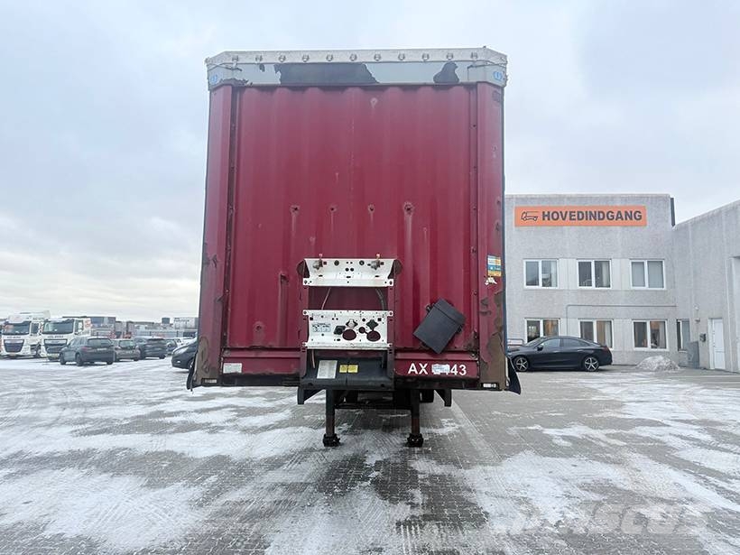 Kronen 2 axle Curtainsider / Planenauflieger Poluprikolice sa ciradom