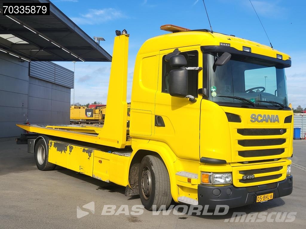 Scania G410 4X2 NL-Truck GS Meppel Abscheppwagen Recovery Šleperi za vozila