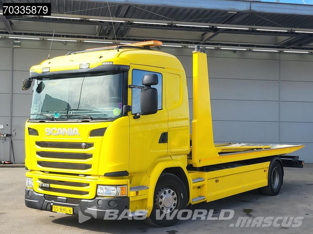 Scania G410 4X2 NL-Truck GS Meppel Abscheppwagen Recovery Šleperi za vozila