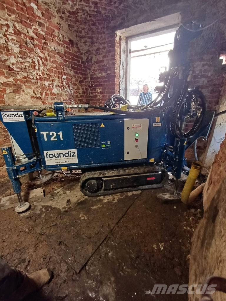 Beretta T21E micropiling drilling machine Anchor drill rigs
