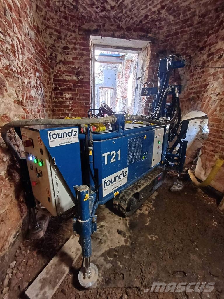 Beretta T21E micropiling drilling machine Anchor drill rigs