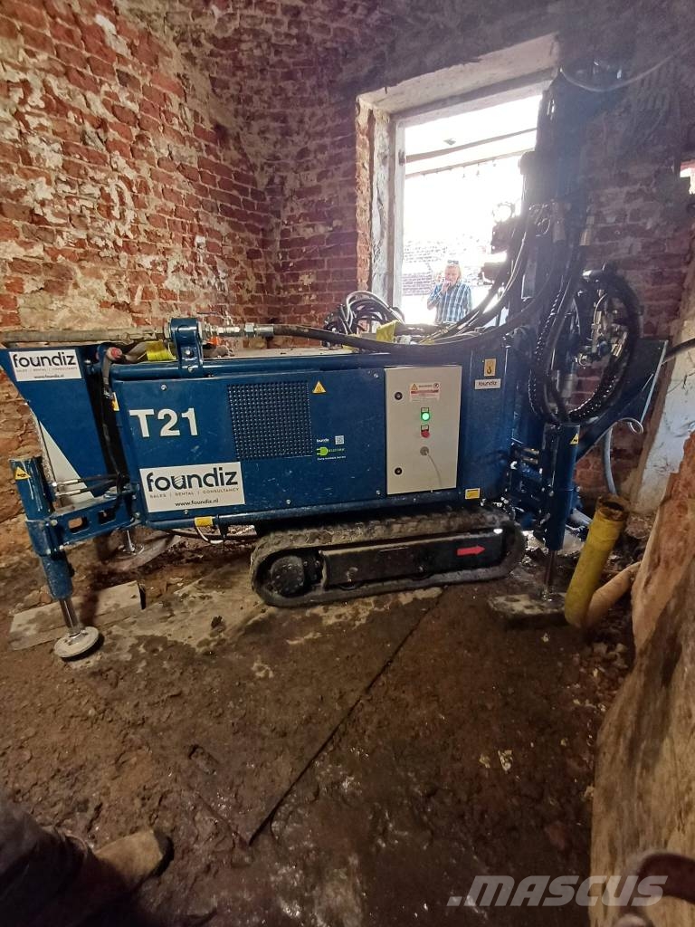 Beretta T21E micropiling drilling machine Anchor drill rigs