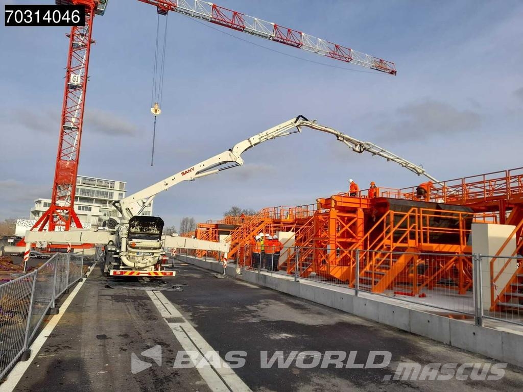 Volvo FMX 380 6X4 Sany SY37 RZ5-150 concrete pump steel Bombas de concreto