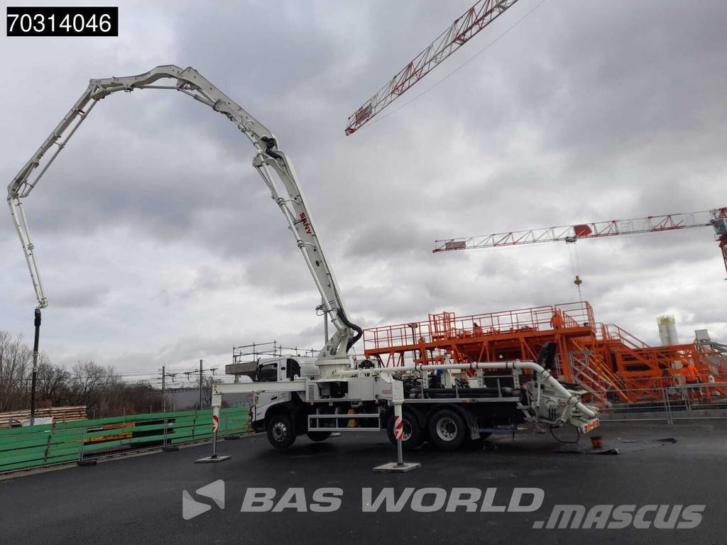 Volvo FMX 380 6X4 Sany SY37 RZ5-150 concrete pump steel Bombas de concreto