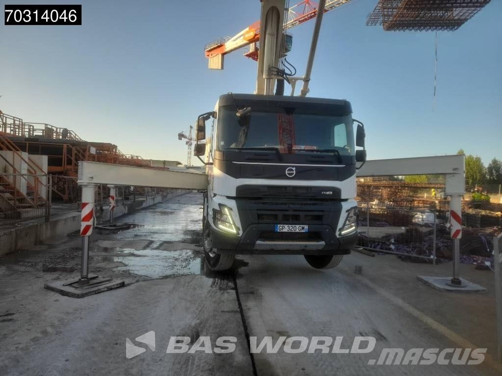 Volvo FMX 380 6X4 Sany SY37 RZ5-150 concrete pump steel Bombas de concreto