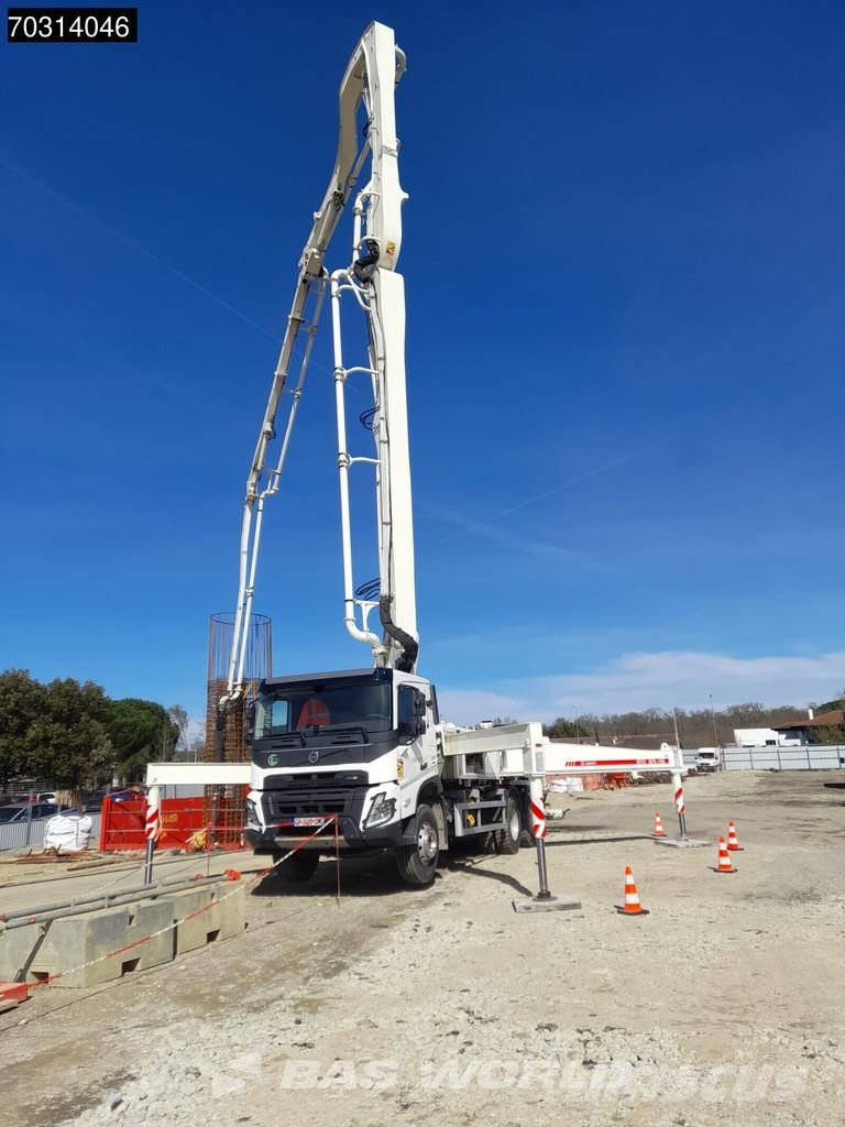 Volvo FMX 380 6X4 Sany SY37 RZ5-150 concrete pump steel Bombas de concreto