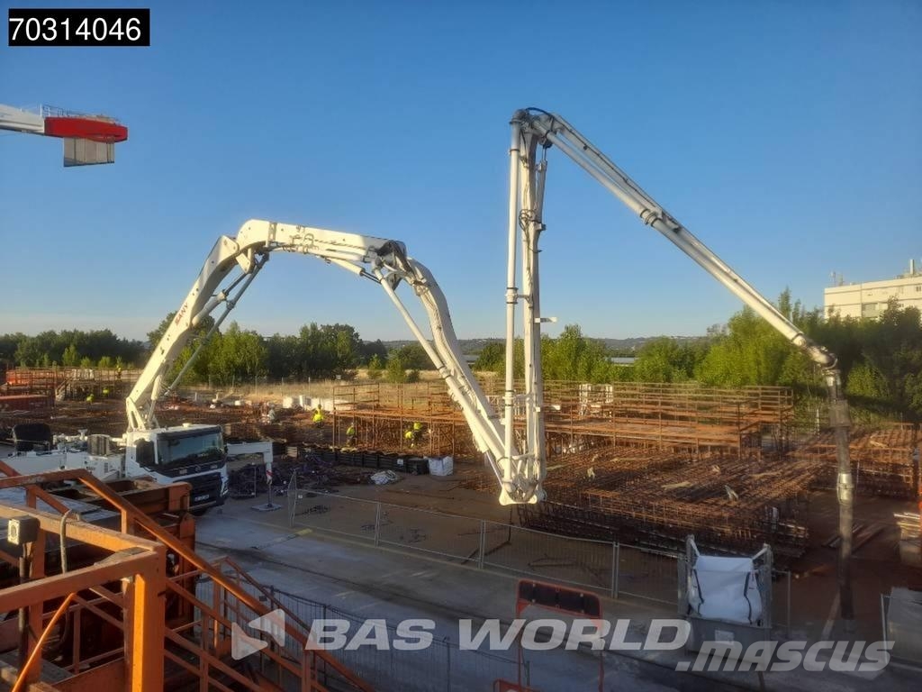 Volvo FMX 380 6X4 Sany SY37 RZ5-150 concrete pump steel Bombas de concreto