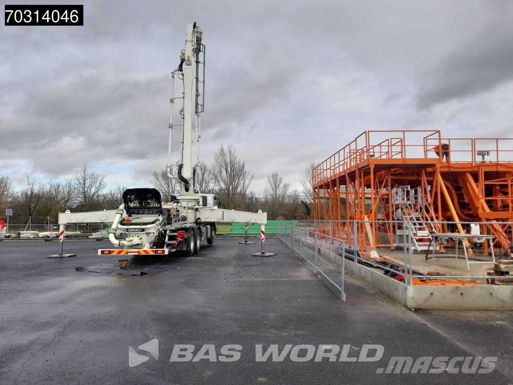 Volvo FMX 380 6X4 Sany SY37 RZ5-150 concrete pump steel Bombas de concreto