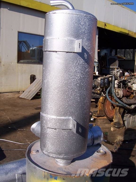  exhaust pipe LIEBHERR R 964 Εξάτμιση Liebherr 964 Podvozky a zavěšení kol