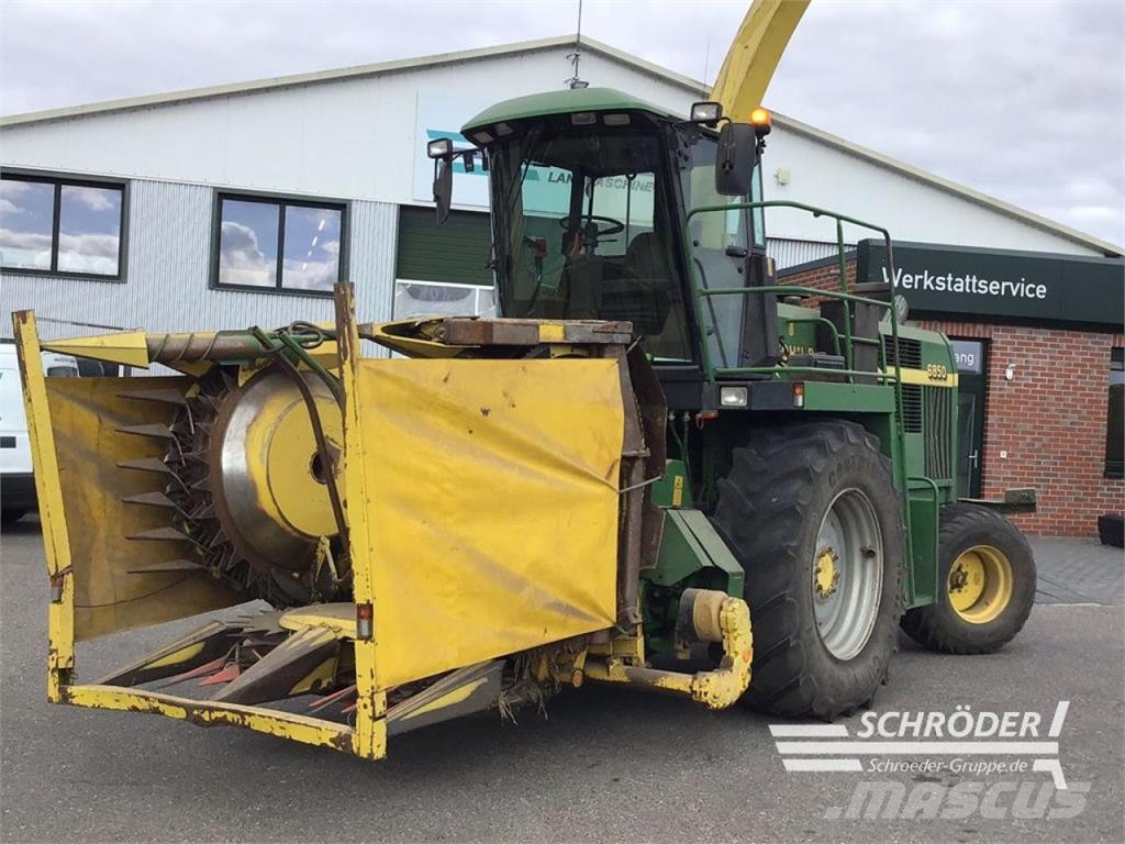 John Deere 6850 + CHAMPION 4500 + PICKUP Ajosilppurit