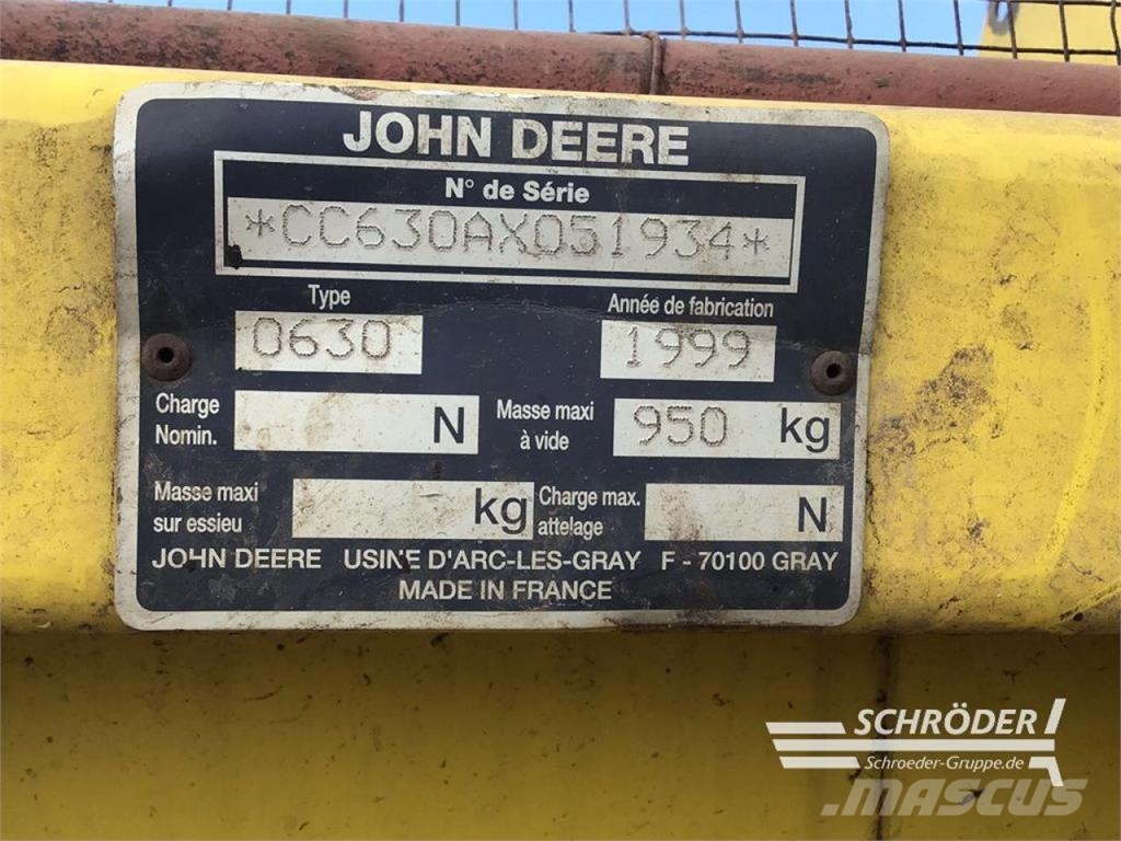 John Deere 6850 + CHAMPION 4500 + PICKUP Ajosilppurit
