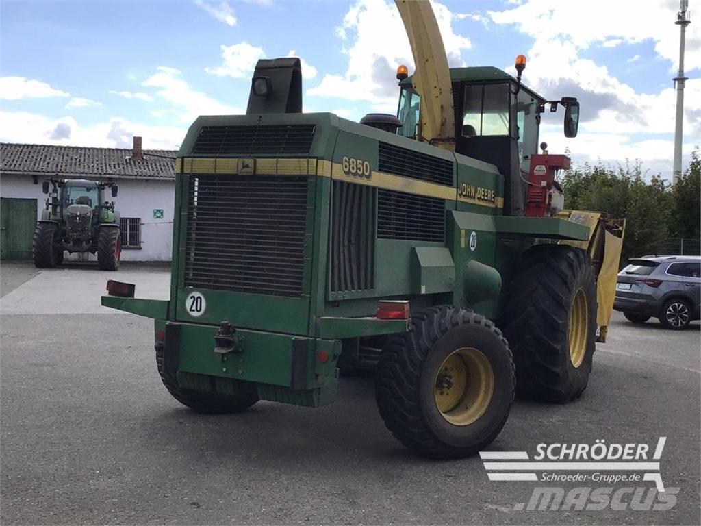 John Deere 6850 + CHAMPION 4500 + PICKUP Ajosilppurit