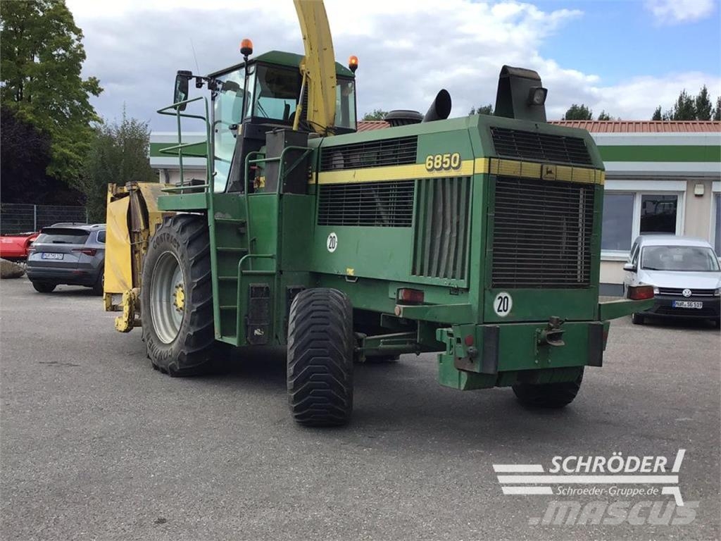 John Deere 6850 + CHAMPION 4500 + PICKUP Ajosilppurit