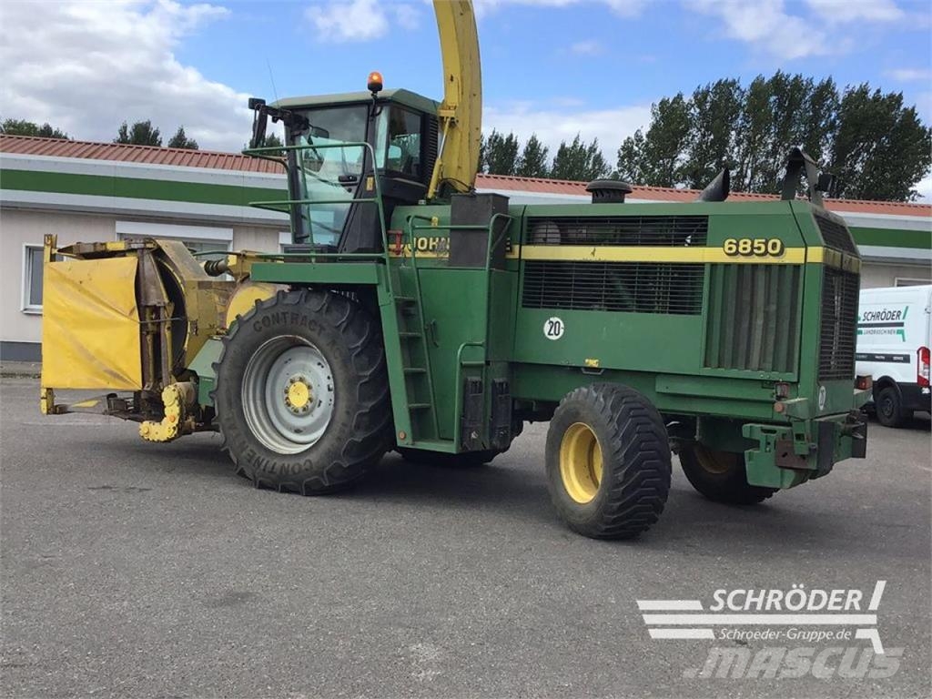 John Deere 6850 + CHAMPION 4500 + PICKUP Ajosilppurit