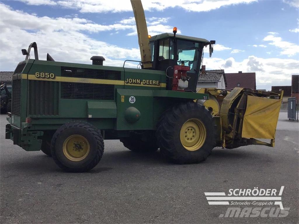 John Deere 6850 + CHAMPION 4500 + PICKUP Ajosilppurit