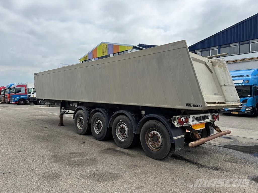 Kel-Berg T48S4 4 AS - SAF AS - KIPPER نصف مقطورات قلابة