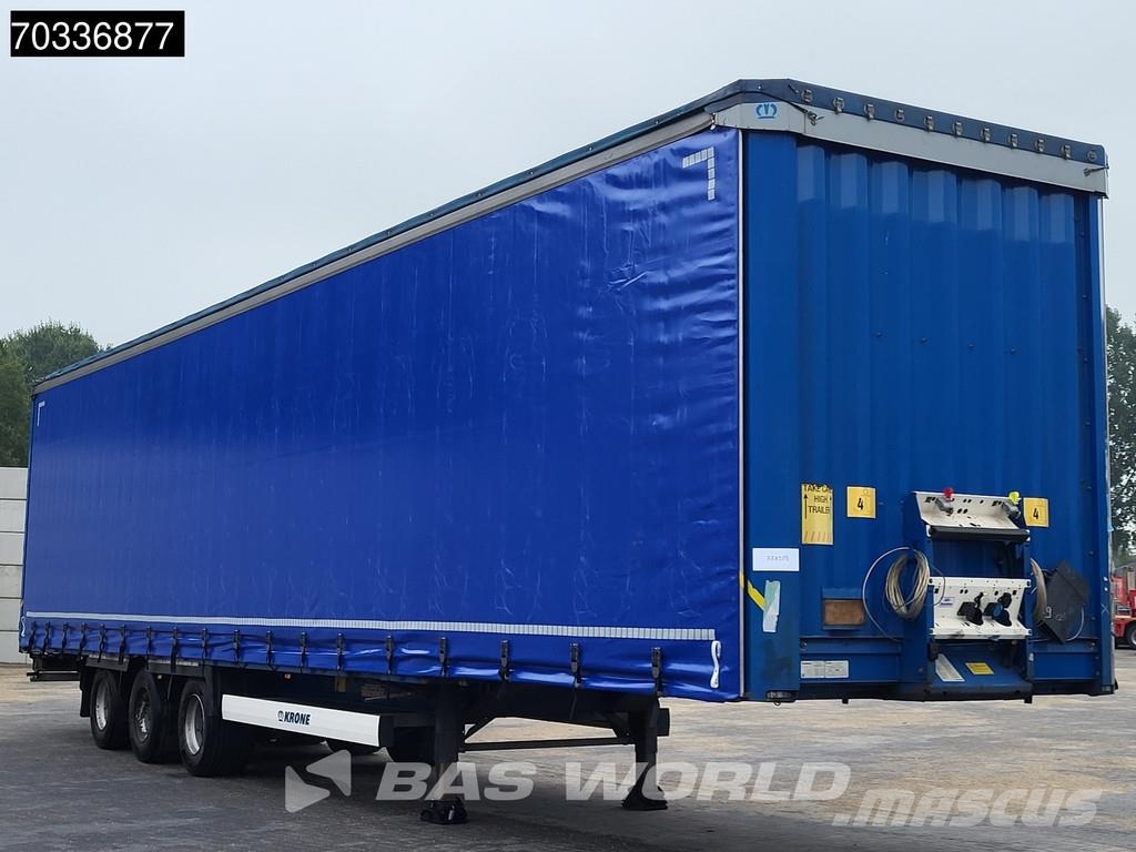 Krone SD Mega Semi-trailer med Gardinsider