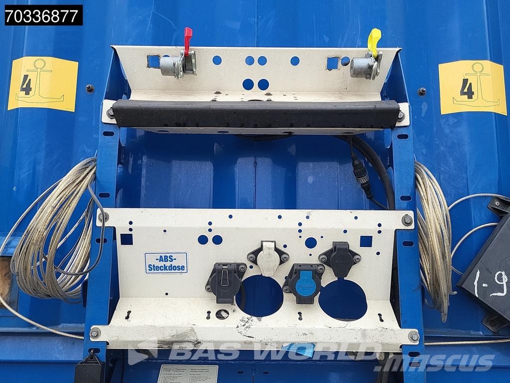 Krone SD Mega Semi-trailer med Gardinsider