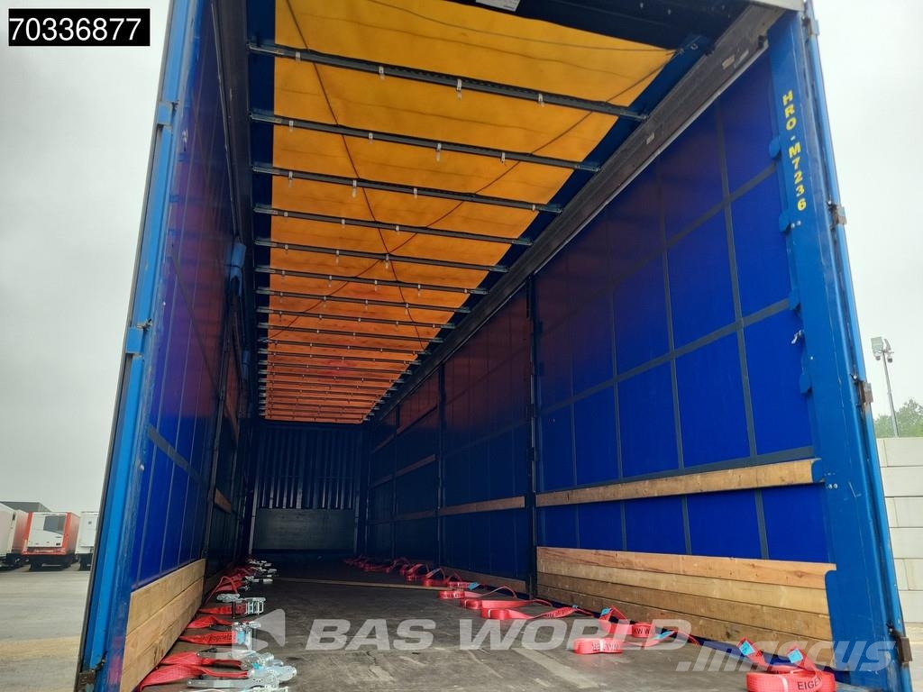Krone SD Mega Semi-trailer med Gardinsider
