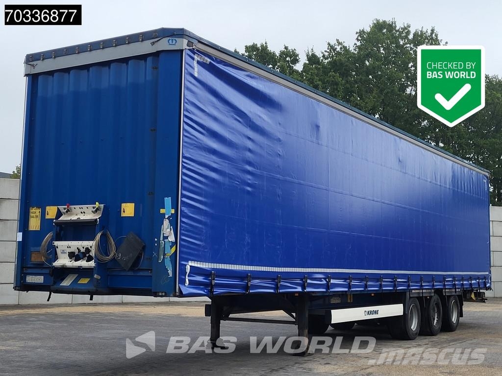 Krone SD Mega Semi-trailer med Gardinsider