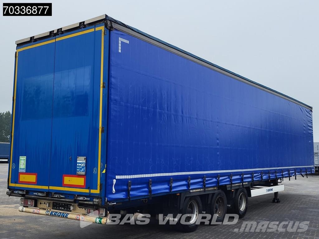 Krone SD Mega Semi-trailer med Gardinsider