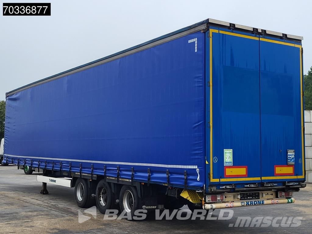 Krone SD Mega Semi-trailer med Gardinsider