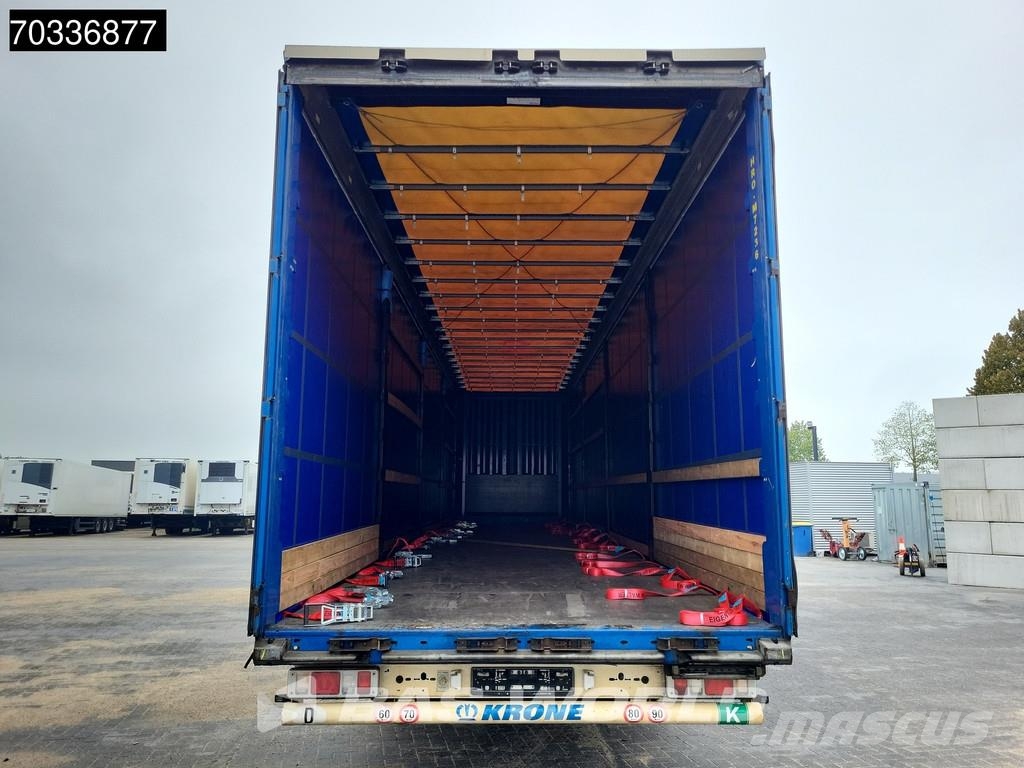 Krone SD Mega Semi-trailer med Gardinsider