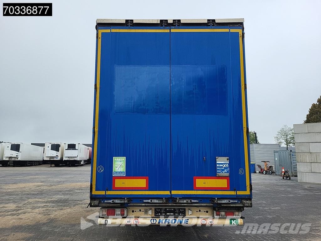 Krone SD Mega Semi-trailer med Gardinsider