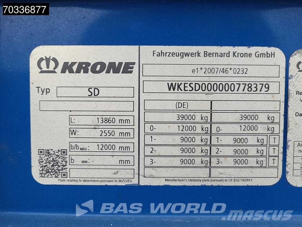 Krone SD Mega Schuifzeilen