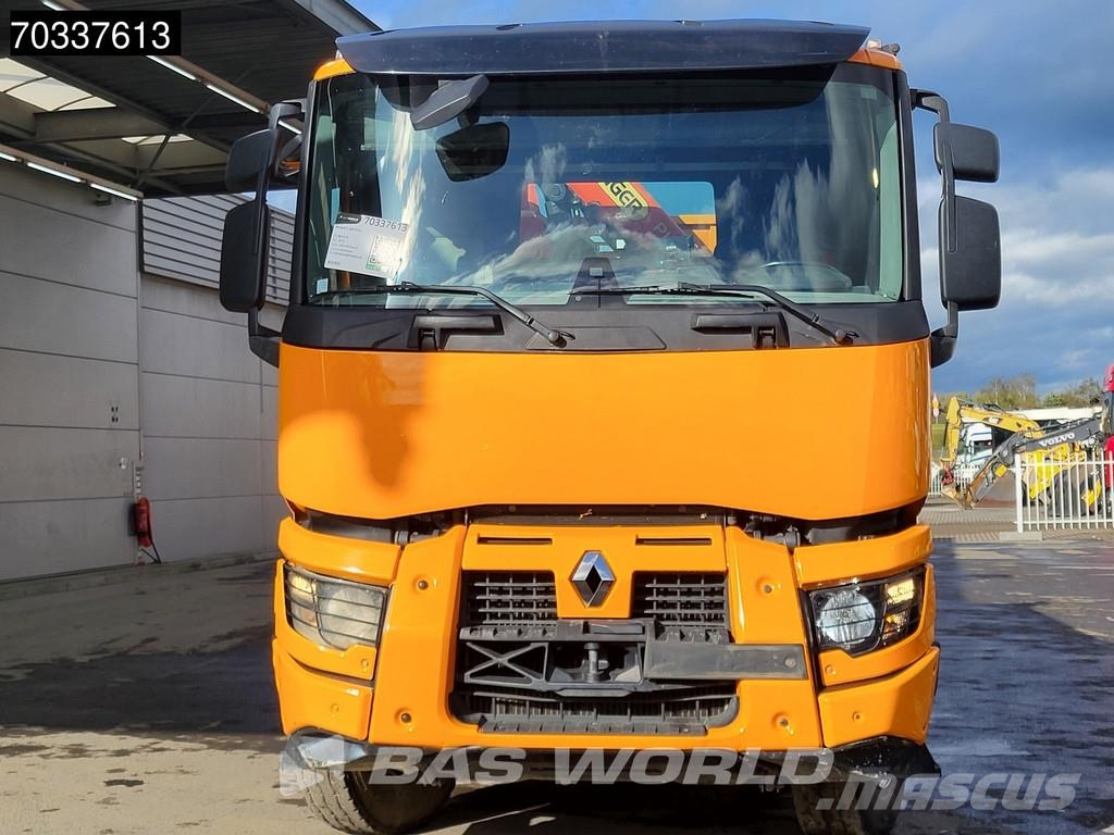 Renault C 460 6X4 Palfinger PK12002 EH Crane 7m3 3-way tip Tippbil