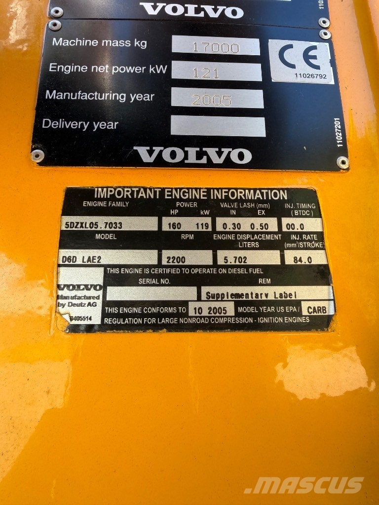 Volvo L 90 E Gumikerekes homlokrakodók