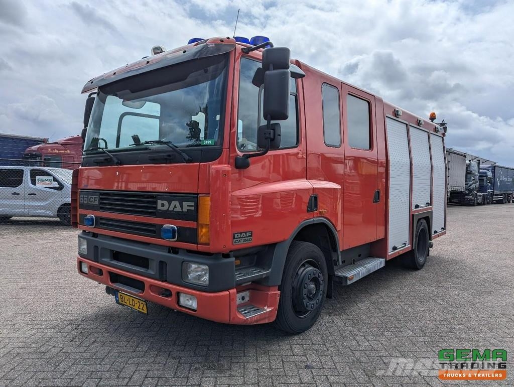 DAF CF65.240 4x2 Euro2 Godiva/Kenbri TS07 LD3.000 HD25 شاحنات حريق