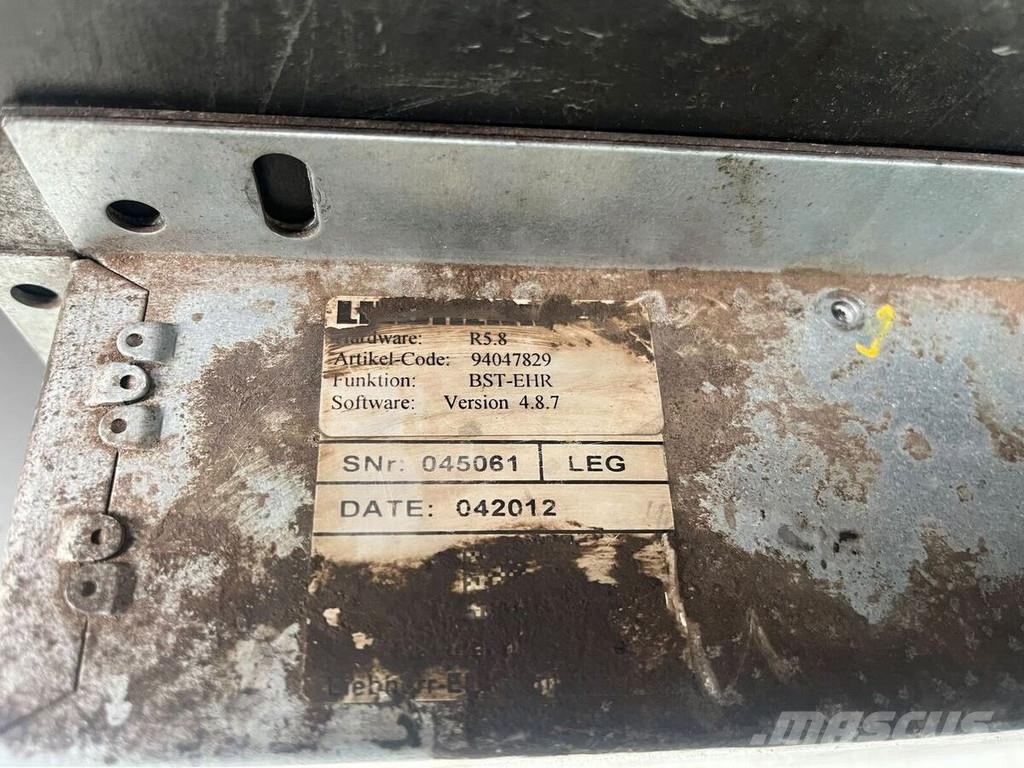 Liebherr BBT V4 Electronics