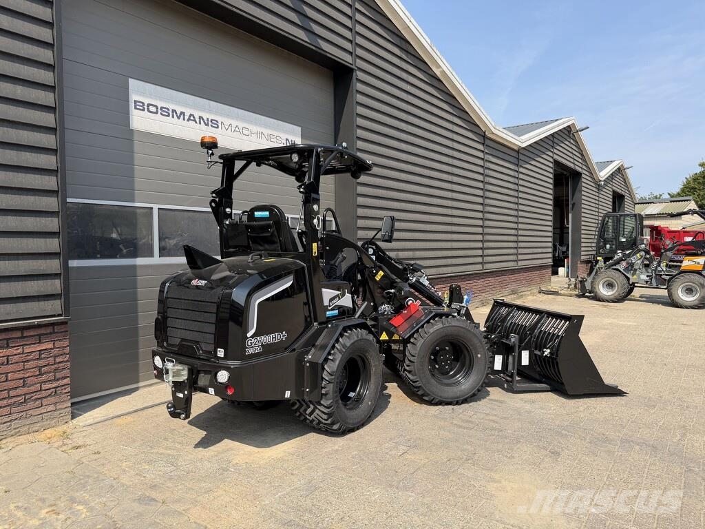 GiANT G2700 X-TRA HD+ minishovel NIEUW BLACK EDITION tan لوادر بعجل
