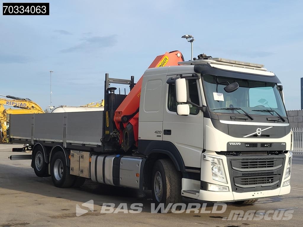 Volvo FM 420 6X2 PK 27001 EH 7 Extensions Full Air Lift+ Flatbed / Dropside trucks