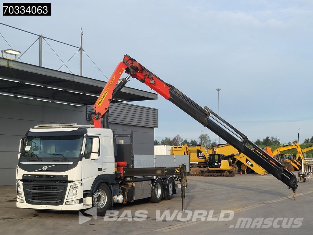 Volvo FM 420 6X2 PK 27001 EH 7 Extensions Full Air Lift+ Flatbed / Dropside trucks