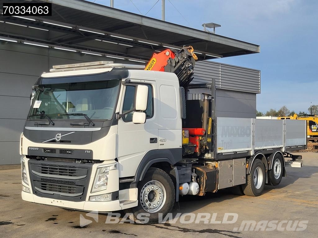 Volvo FM 420 6X2 PK 27001 EH 7 Extensions Full Air Lift+ Platte bakwagens