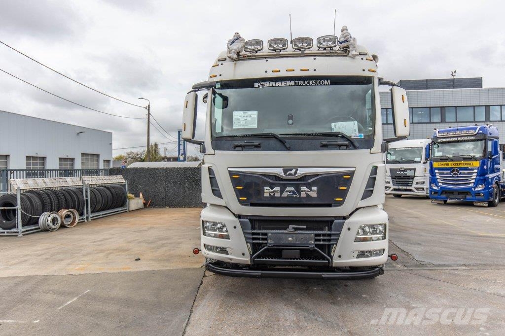 MAN TGS 26.460 BL-6x4H Vrachtwagen met containersysteem