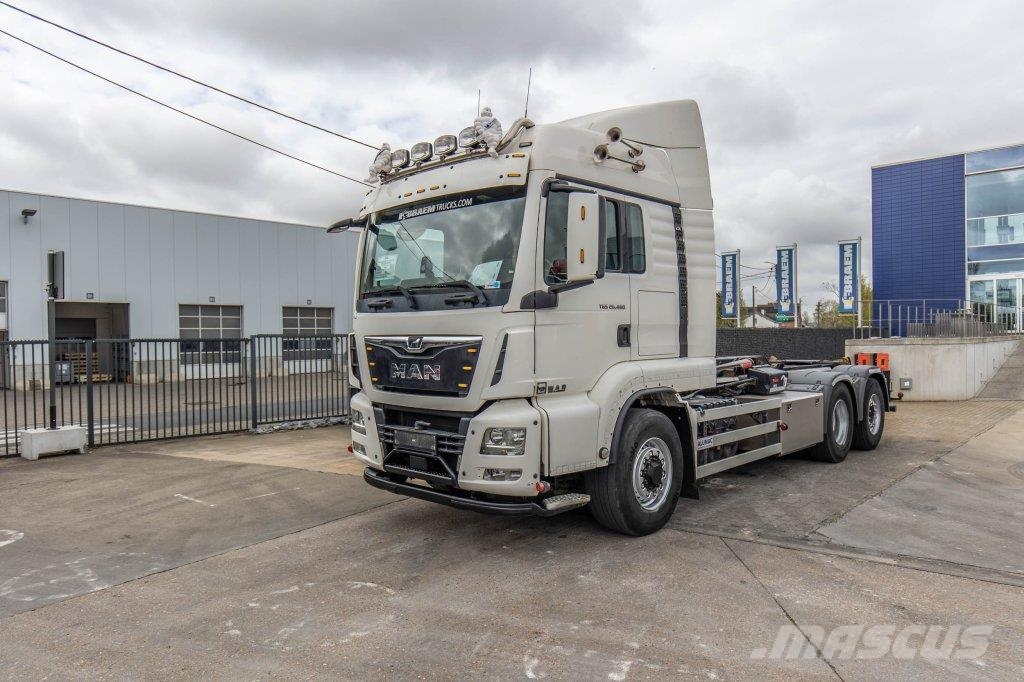 MAN TGS 26.460 BL-6x4H Camiones elevadores de gancho