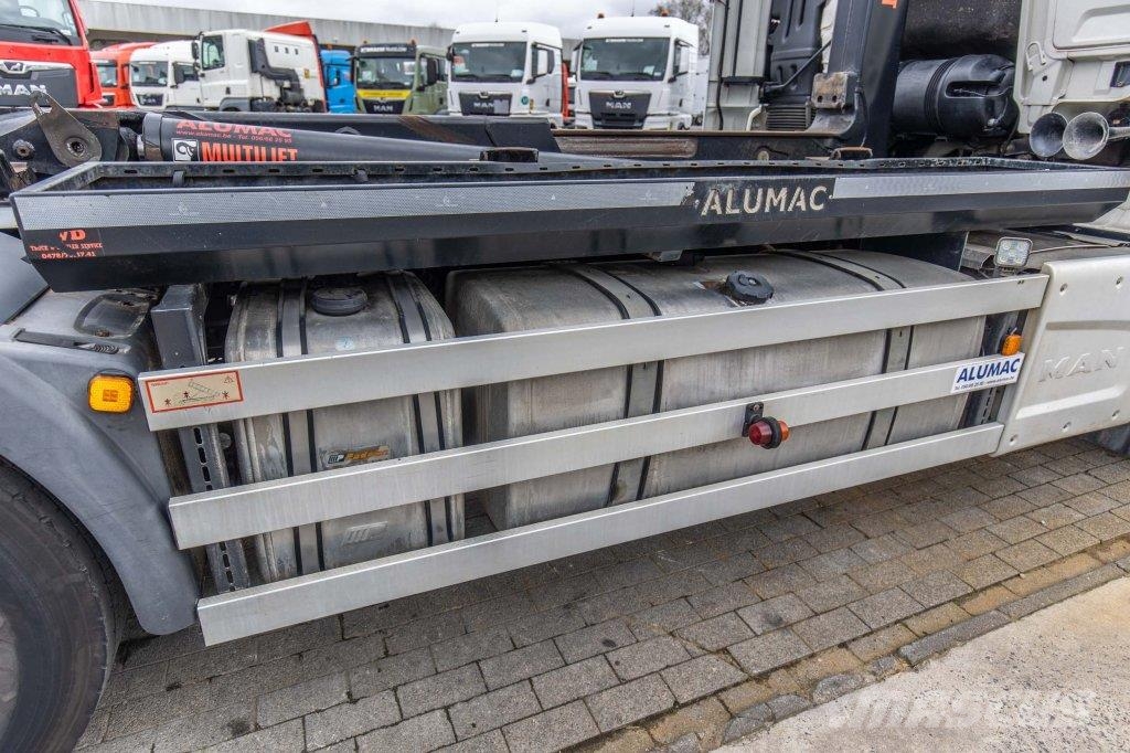 MAN TGS 26.460 BL-6x4H Vrachtwagen met containersysteem