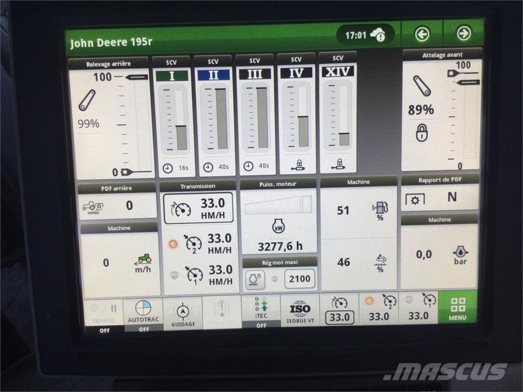 John Deere 6195R Traktorit