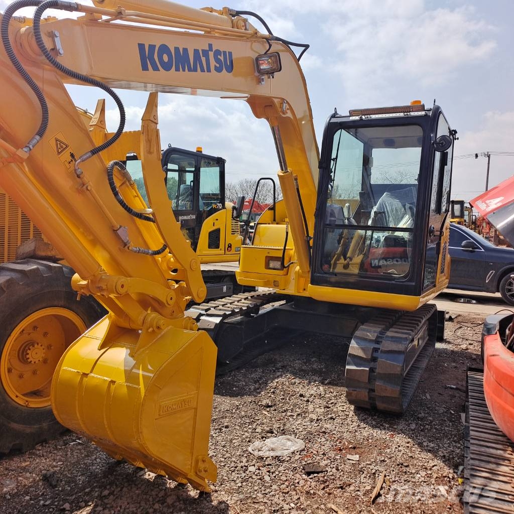 Komatsu PC70 28th Anniversary Promotion Price Paletli ekskavatörler