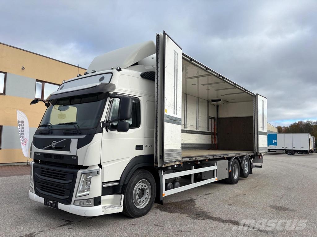 Volvo FM450 6x2*4 EURO6 + CARRIER SUPRA 1250 + SIDE OPEN Kravas automašīnas - refrižeratori