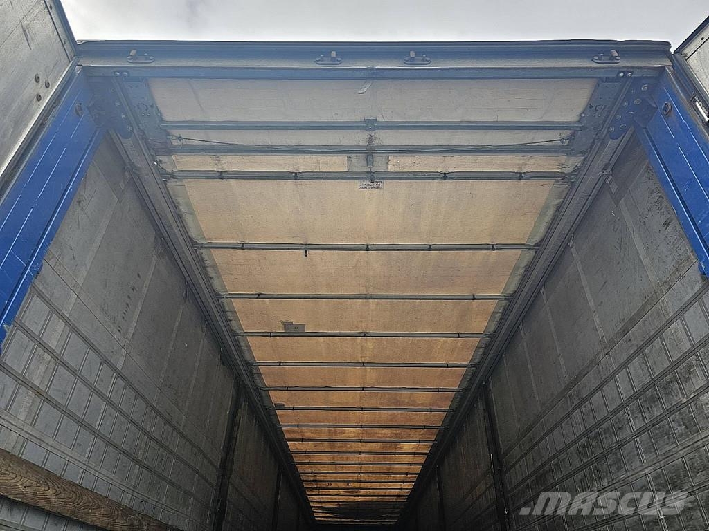Leci Trailer SREM COIL نصف مقطورات بباب جانبي