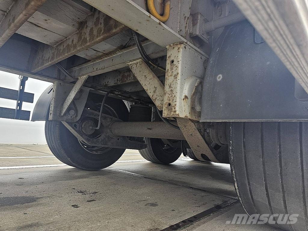 Leci Trailer SREM COIL نصف مقطورات بباب جانبي